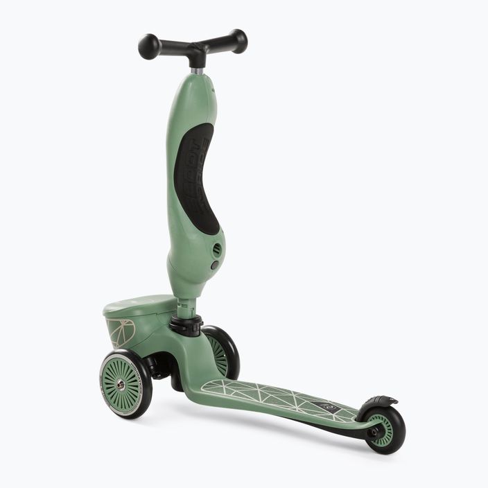 Scoot & Ride Highwaykick 1 Lifestyle 2-in-1 green lines children's scooter 3