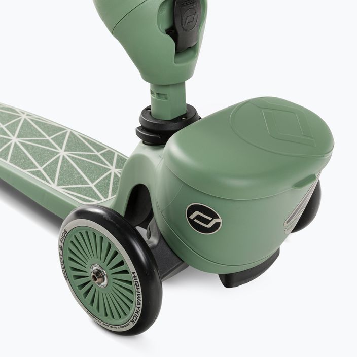 Scoot & Ride Highwaykick 1 Lifestyle 2-in-1 green lines children's scooter 5