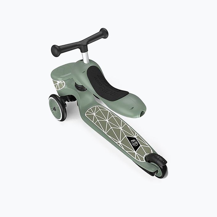 Scoot & Ride Highwaykick 1 Lifestyle 2-in-1 green lines children's scooter 20