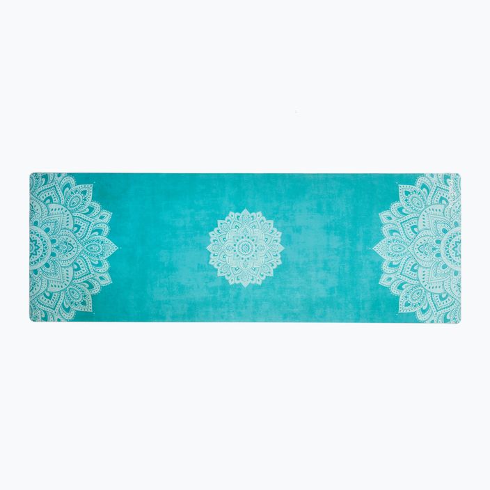 Yoga Design Lab Combo Yoga mat 3.5 mm blue Mandala Turquoise 2