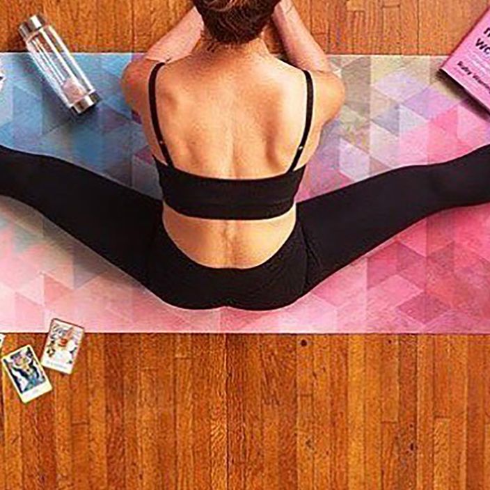 Yoga Design Lab Combo Yoga mat 3.5 mm pink Tribeca Sand 9