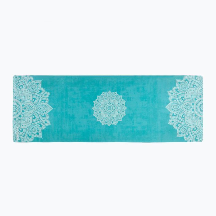 Yoga Design Lab Combo Yoga travel mat 1.5 mm blue Mandala Turquoise 2