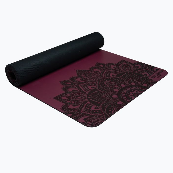 Yoga Design Lab Infinity Yoga mat 5 mm purple Mandala Burgundy 7