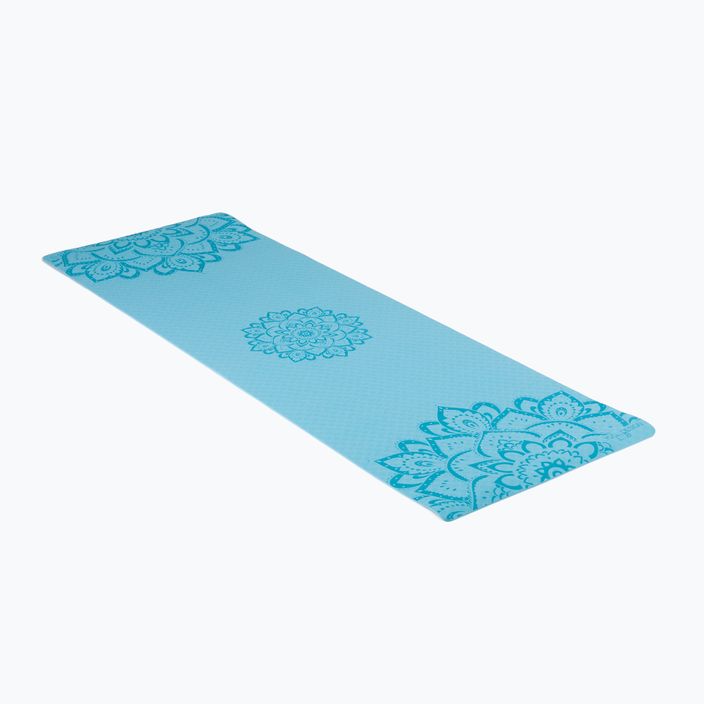 Yoga Design Lab Flow Pure 6 mm blue Mandala Aqua yoga mat