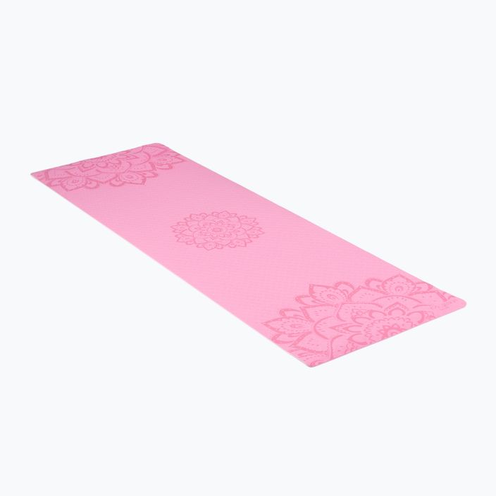 Yoga Design Lab Flow Pure 6 mm pink Mandala Rose yoga mat