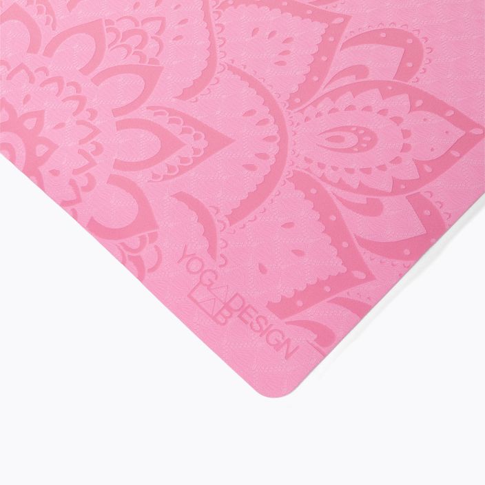 Yoga Design Lab Flow Pure 6 mm pink Mandala Rose yoga mat 3