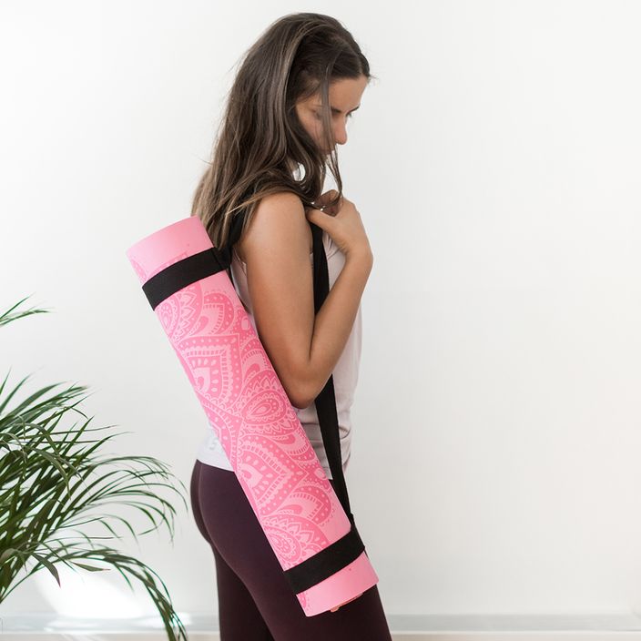 Yoga Design Lab Flow Pure 6 mm pink Mandala Rose yoga mat 9
