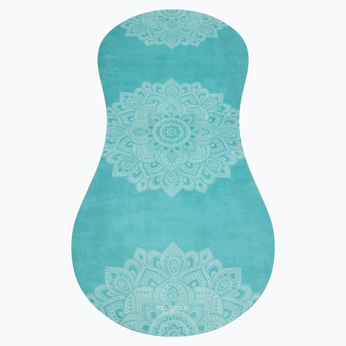 Yoga Design Lab Curve yoga mat 3.5 mm turquoise Mandala Turquoise 6