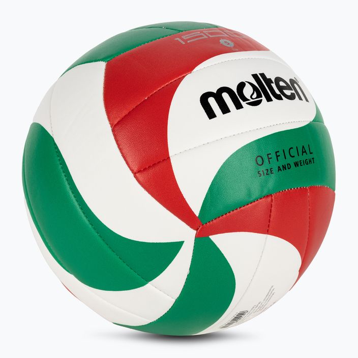 Molten volleyball V5M1500-5 white/green/red size 5 2