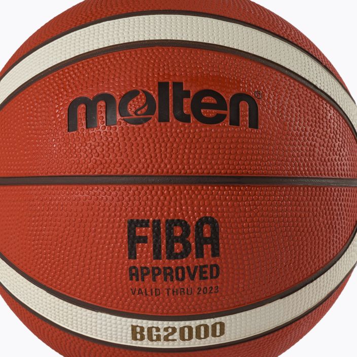 Molten basketball B5G2000 FIBA size 5 3