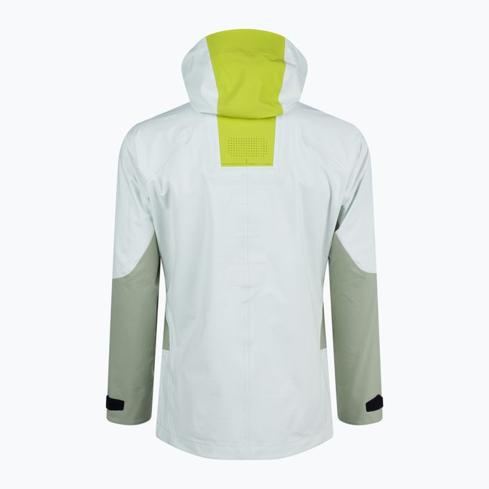Men's Descente Shaun ski jacket grey/green 2