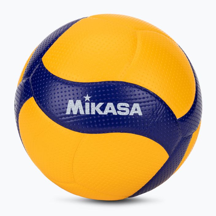 Mikasa volleyball V400W yellow/blue size 4