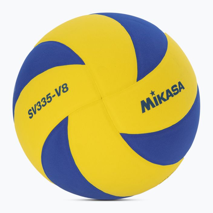 Mikasa SV335-V8 yellow/blue size 5 snow volleyball 2
