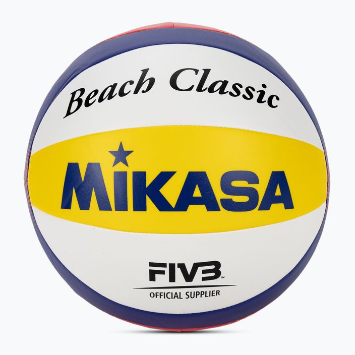 Mikasa volleyball BV552C white/blue/yellow/orange size 5