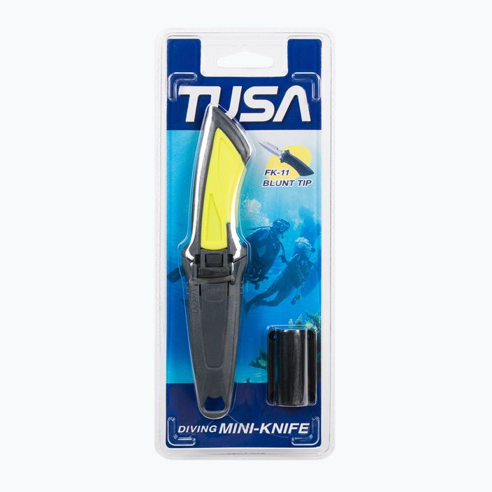 TUSA Mini Diving Knife yellow FK-11