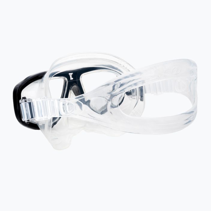 TUSA Ceos Diving Mask Black and Clear 212 4