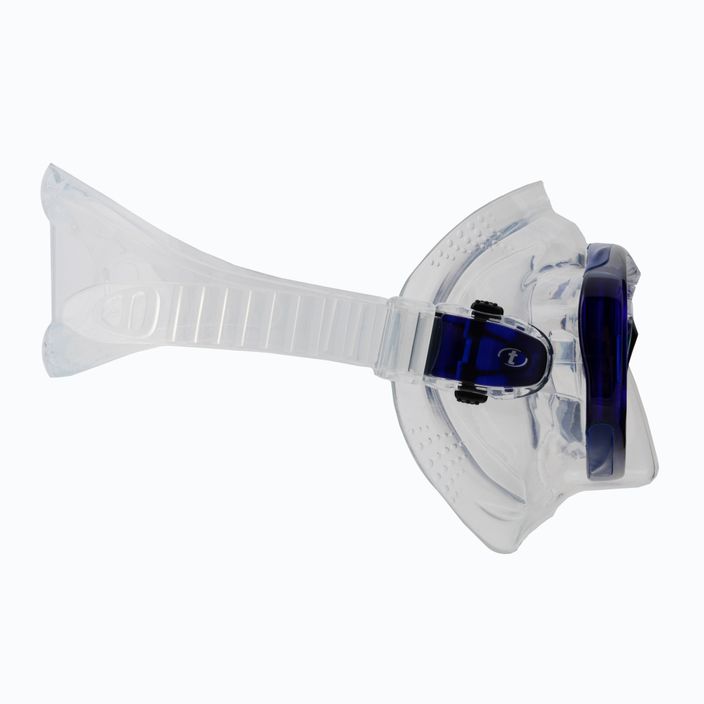TUSA Ceos Diving Mask navy blue and clear 212 3