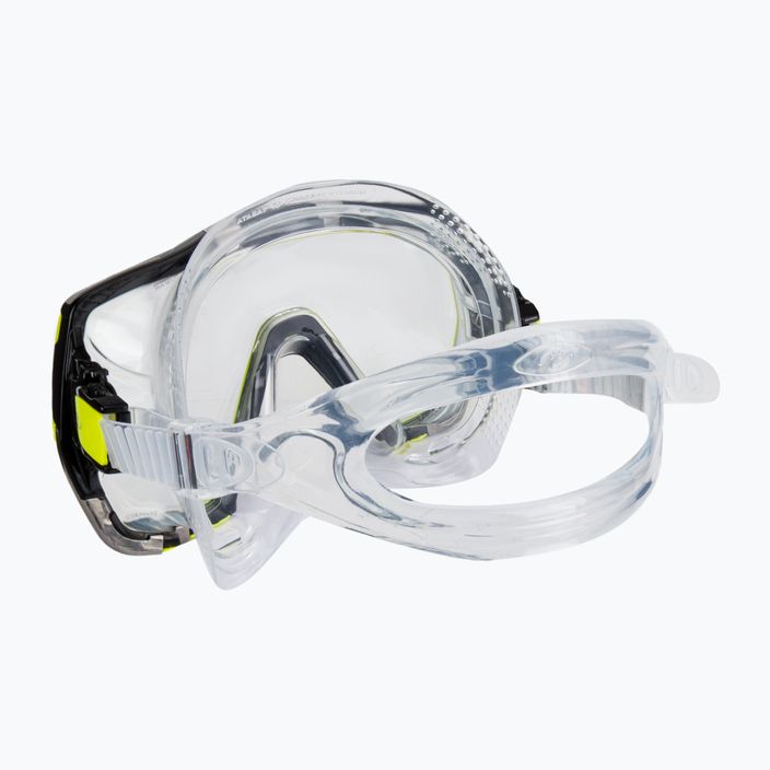 TUSA Freedom Hd Diving Mask Yellow Clear M-1001 4