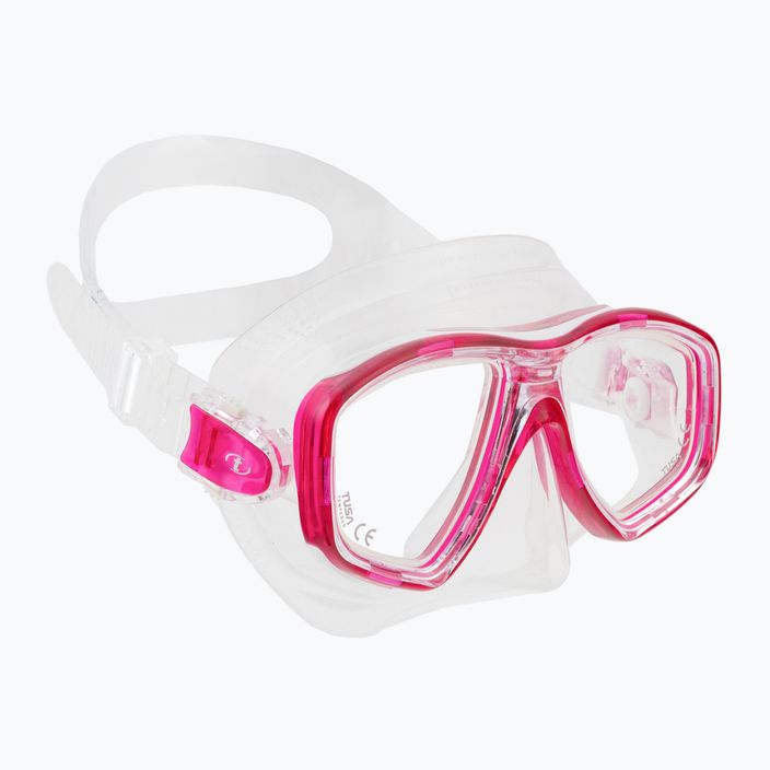 TUSA Ceos Diving Mask Pink Clear 212