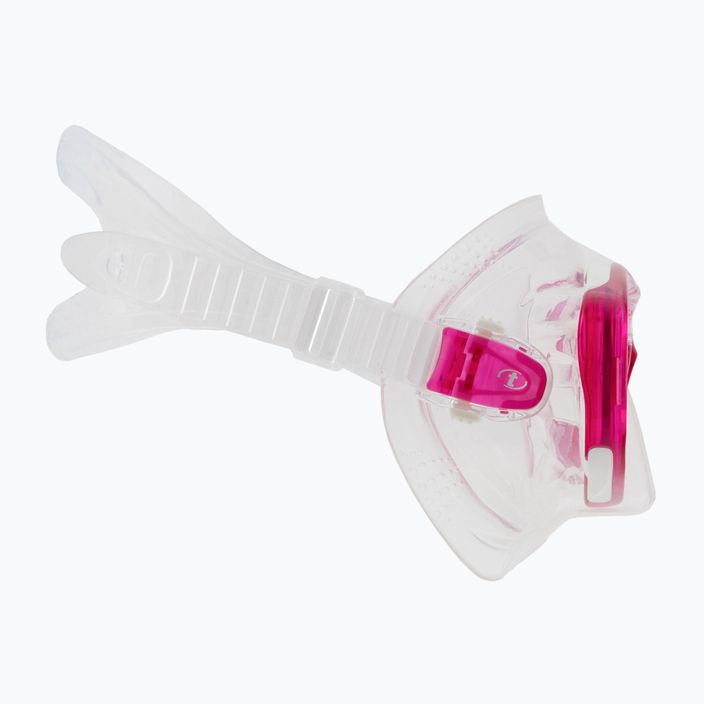 TUSA Ceos Diving Mask Pink Clear 212 3