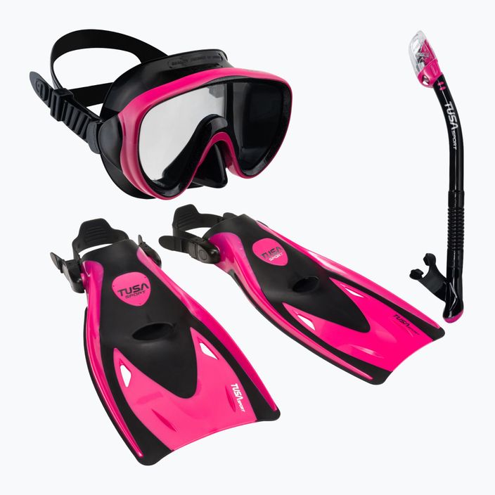 TUSA Serene pink diving set UP-1521QB HP