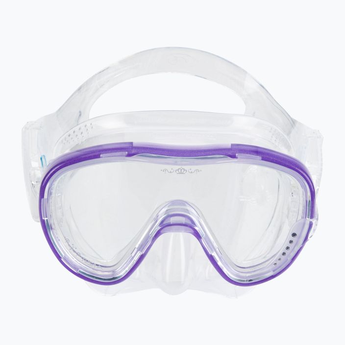 TUSA Tina Fd Diving Mask purple and clear M-1002 2