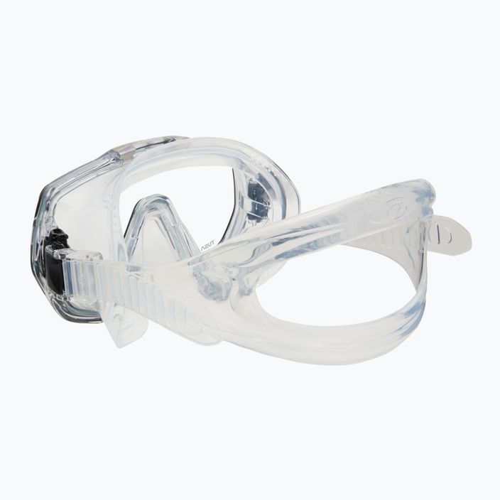 TUSA Freedom Elite diving mask black and clear M-1003 4