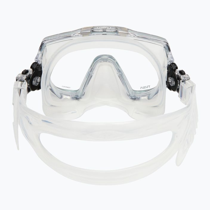 TUSA Freedom Elite diving mask black and clear M-1003 5