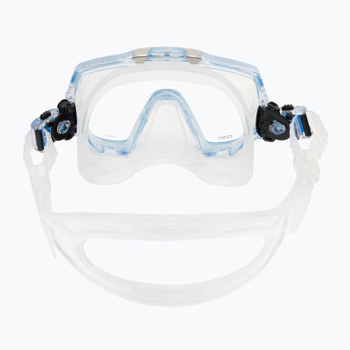 TUSA Freedom Elite blue/clear diving mask M-1003 5