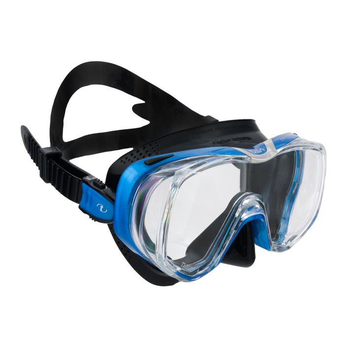 TUSA Tri-Quest Fd Diving Mask Black/Blue M-3001 2