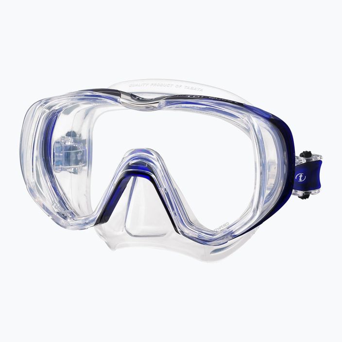 TUSA Tri-Quest Fd Diving Mask navy blue and clear M-3001
