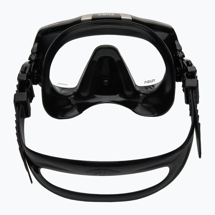 TUSA Freedom Elite diving mask black-green M-1003 5
