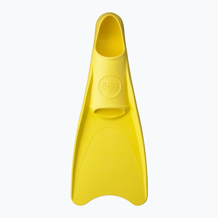 TUSA FF yellow snorkel fins 2