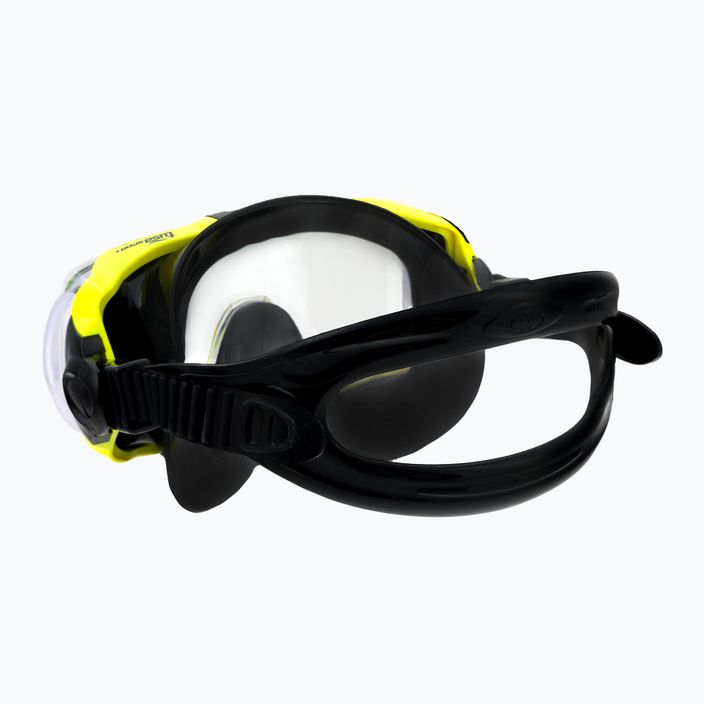 TUSA Sportmask diving mask black and yellow UM-31QB FY 4