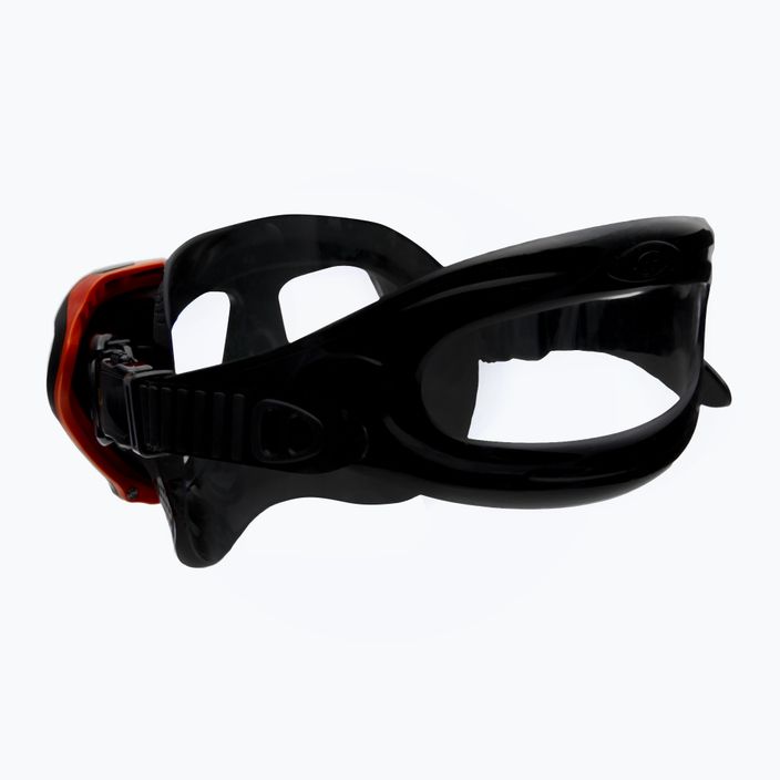 TUSA Paragon black/orange diving mask M2001SQB EOA 4