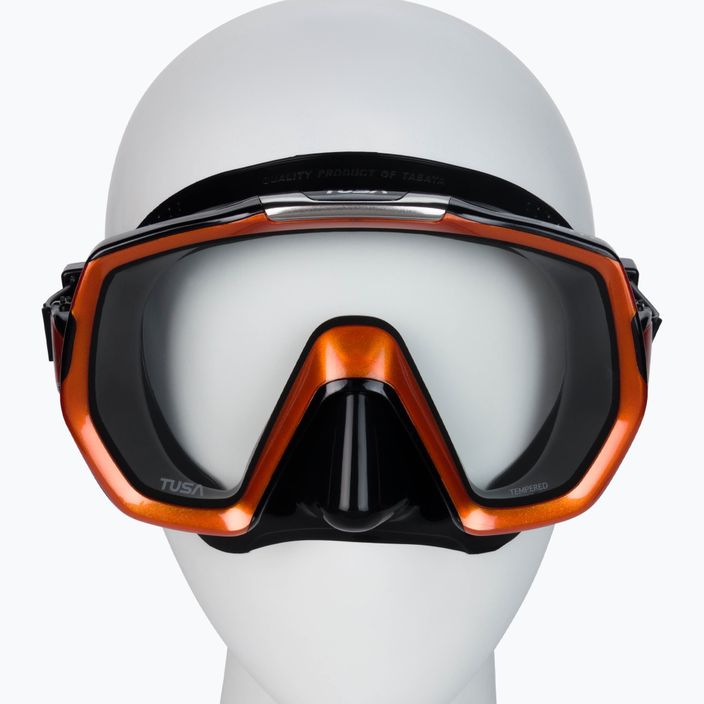 TUSA Freedom Elite diving mask black-orange M1003QB EO