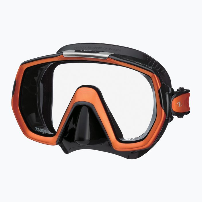 TUSA Freedom Elite diving mask black-orange M1003QB EO 4