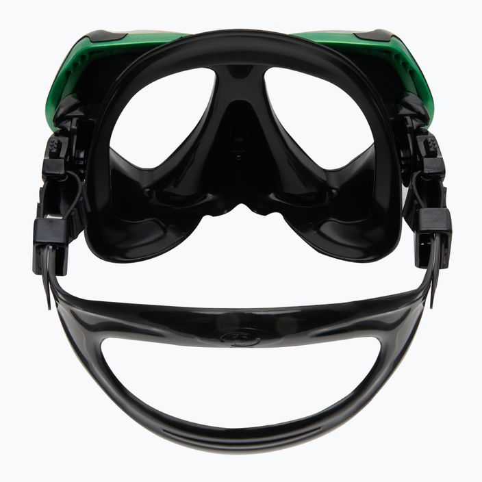 TUSA Paragon Diving Mask Black-Green M-2001 5