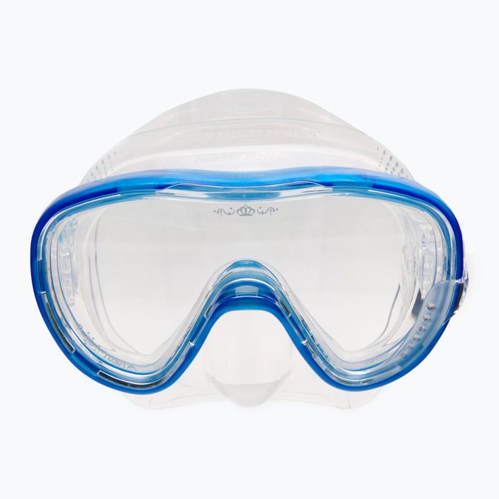 TUSA Tina Fd Diving Mask Blue and Clear M-1002 2