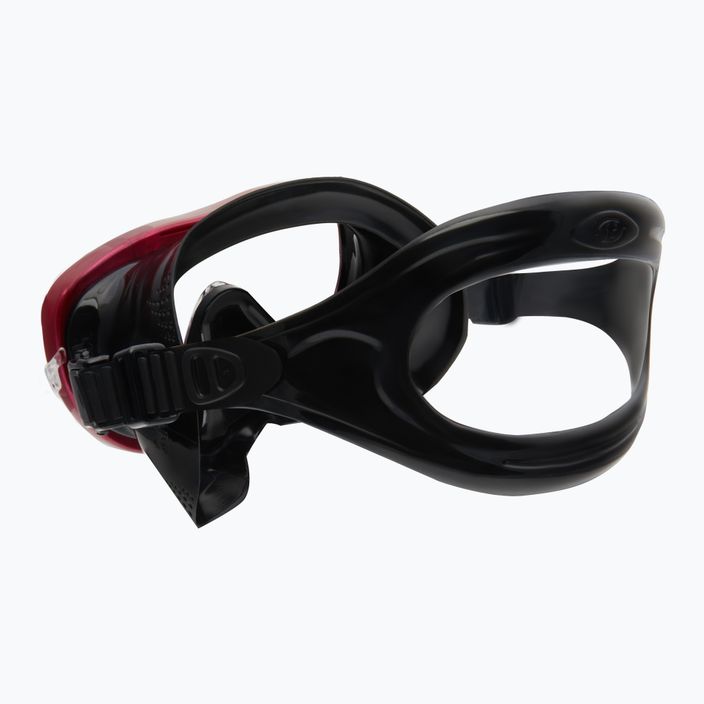 TUSA Tina Fd Diving Mask Black-Red M-1003 4