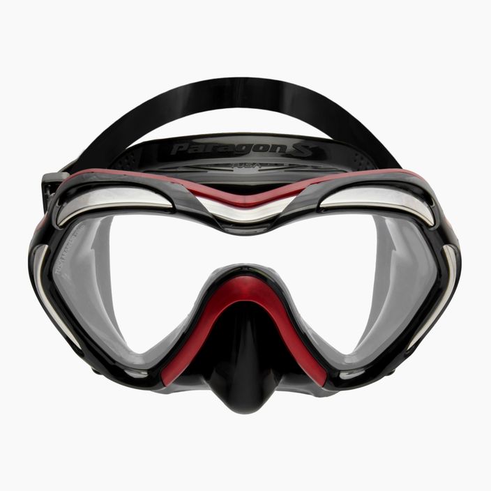 TUSA Paragon S Mask diving mask black/red M-1007 2