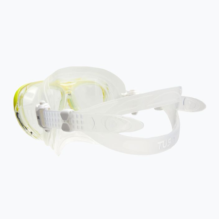 TUSA Intega Diving Mask Yellow/Clear 2004 4