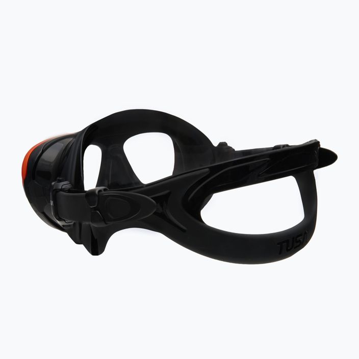 TUSA Intega Diving Mask Black/Orange M-2004 4