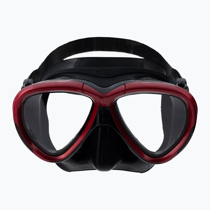 TUSA Intega Mask diving mask black/red M-212 2