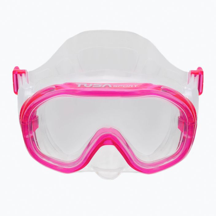 TUSA Kleio Mini Fit diving set pink UC-0211P 2