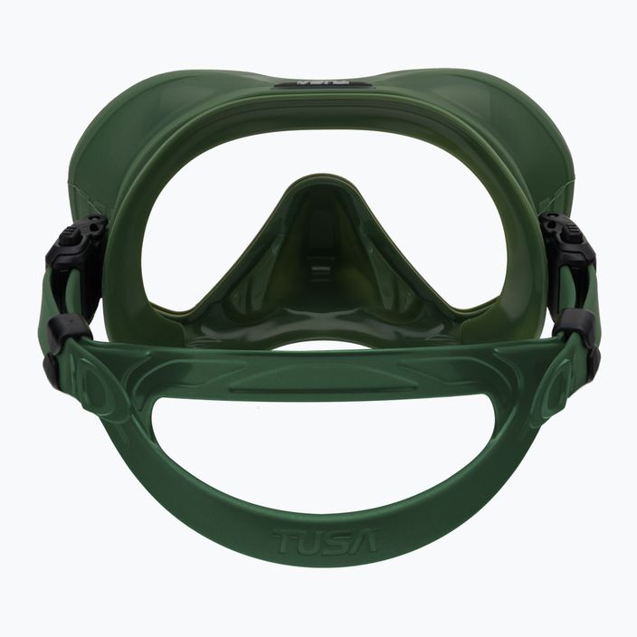 TUSA Zeense Pro green diving mask M1010S 5