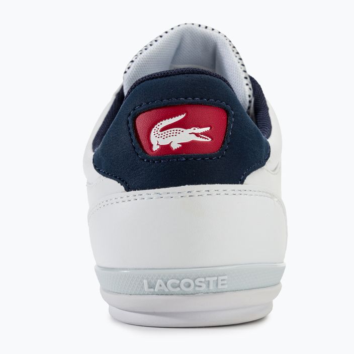 Lacoste men's shoes 40CMA0067 white/navy/red 6