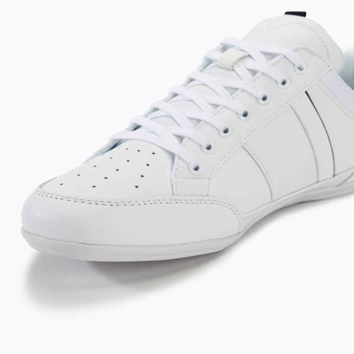 Lacoste men's shoes 42CMA0014 white/black 7
