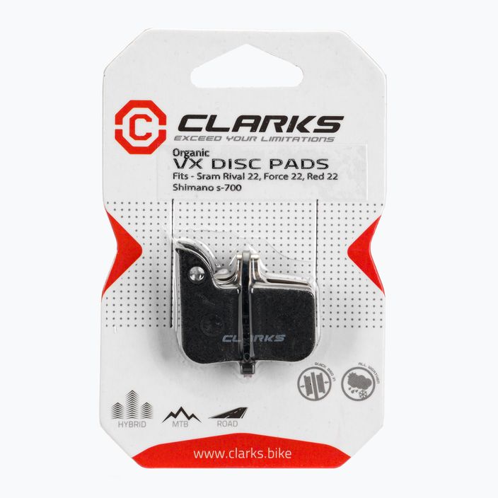 Clarks Sram organic brown brake pads CLA-VX860C