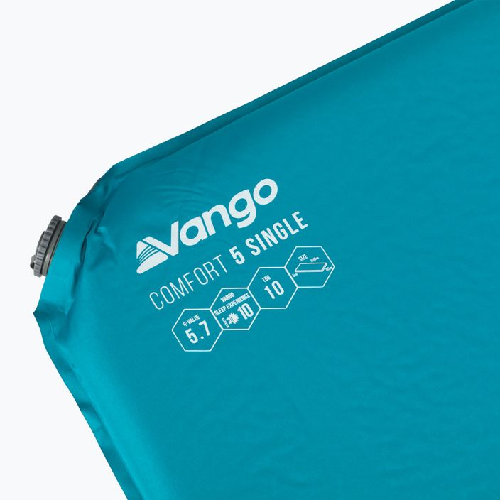 Vango Comfort Single 5 cm self-inflating mat blue SMQCOMFORB36A11 3